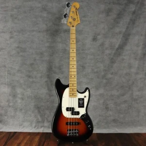 Fender Mexico / Player II Mustang Bass PJ Maple Fingerboard 3-Color Sunburst - Picture 1 of 10