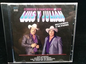 CD-📀-LUIS Y JULIAN-CORRIDOS Y RANCHERAS-RECUERDO A MI PADRE-2001 DMY-NUEVO - Imagen 1 de 2