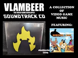 Vlambeer Original Video Game Soundtrack CD NEW SEALED Featuring Serious Sam - Picture 1 of 9