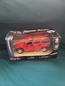 Maisto 21001-1601 1:64 Power Racer Red Jeep Grand Cherokee 4 x 4 - Picture 1 of 3