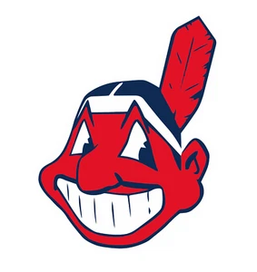 Cleveland Indians MLB logotipo del equipo de béisbol 4" imán troquelado nevera imán - Imagen 1 de 1