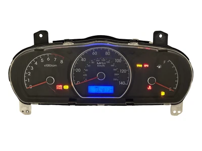 Спидометр приборной панели приборной панели датчики 07 - 2010 Elantra 132,813 миль - Изображение 1 из 3