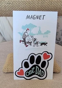 Cat Dad Magnet Primitives von Kathy - Bild 1 von 2