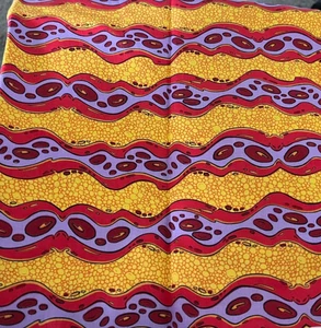 Material/Tela 1 yd+8" x 44" Amarillo Riverbed Algodón Rob Appel Telegraph Studio - Imagen 1 de 4