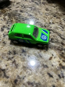 Vintage Majorette Volkswagen Golf GTI Green Model Toy Car - Picture 1 of 3