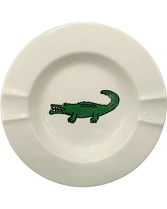 Vintage Preppy Alligator Ceramic Ashtray - Picture 1 of 13