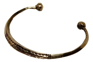 Brazalete brazalete bereber africano artesanal joyería étnica tuareg  - Imagen 1 de 2