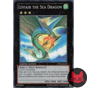 Yugioh Leviair der Seedrache CT09-DE018 Super Rare Limitierte Auflage LP - Bild 1 von 2