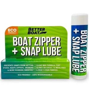 Zipper Wax Zip Lube - Marine Grade Reißverschluss Gleitmittel Stick und Werkzeug für Boot C... - Bild 1 von 8