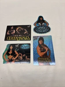 2000 + 2001 WWF WWE CHYNA AUTOMATEN AUFKLEBER LOT OF 4 DX 9th WONDER - Bild 1 von 11