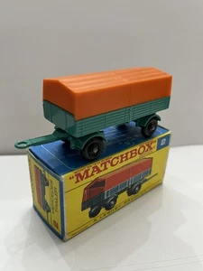 Matchbox Lesney 2d Mercedes Truck Trailer Mint & Boxed - Picture 1 of 3