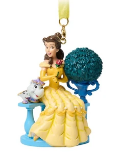 Disney Ornament Sketchbook 2024 Belle La Bella e la Bestia - Foto 1 di 3