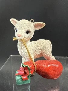 DANBURY MINT BABY SHEEP LAMB Baby Animals Collection CHRISTMAS ORNAMENT - Picture 1 of 5