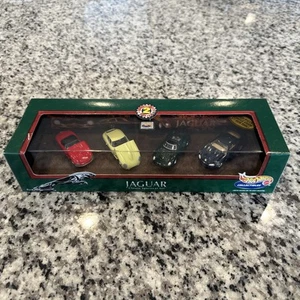 Vintage 1998 Hot Wheels Collectibles Jaguar Classic Sportscar 4 Car Set # 22320 - Picture 1 of 14