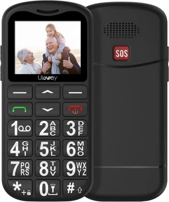 Telefono cellulare GSM, ottimizzato per persone anziane. - Immagine 1 di 3