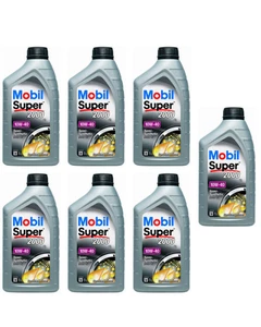 MOBIL SUPER 2000 X1 10W-40 – Olio Motore Semi-Sintetico – ACEA A3/B3 API SN – VW - Imagen 1 de 3