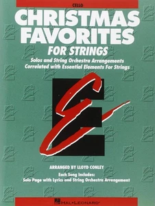 Essential Elements Christmas Favorites For Strings - Cello - Foto 1 di 1
