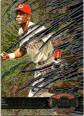 1997 Skybox Metal Universe - Reggie Sanders #50 - Image 1 of 2