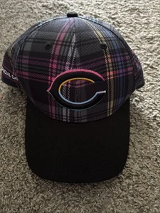 new era/nfl Bears Crucial catch interept cancer multicolored plaid baseball cap - Bild 1 von 8