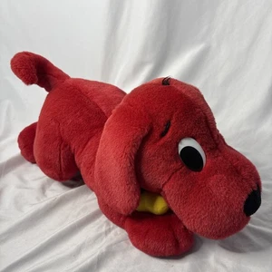 Clifford the Big Red Dog Barking Plush Stuffed Animal 23” Scholastic 2000 Works - Picture 1 of 11