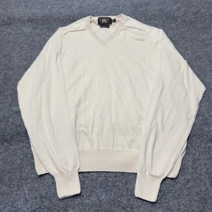 RRL Double RL Ralph Lauren Vintage Cotton V Neck Sweater Pullover Men Medium - Picture 1 of 8