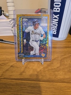 2025 Topps Pro Debut Theo Gillen - 44/50 Mini-Diamond #PDC-80 - Image 1 of 2