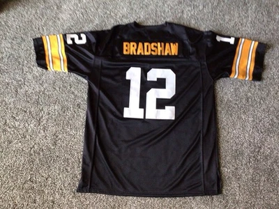 Camiseta Terry Bradshaw Mitchell & Ness Pittsburgh Steelers Talla 54 Foto 1 de 3
