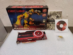 New Gecube ATI Radeon HD 4870 1024mb OVP Sammlerauflösung - Picture 1 of 11