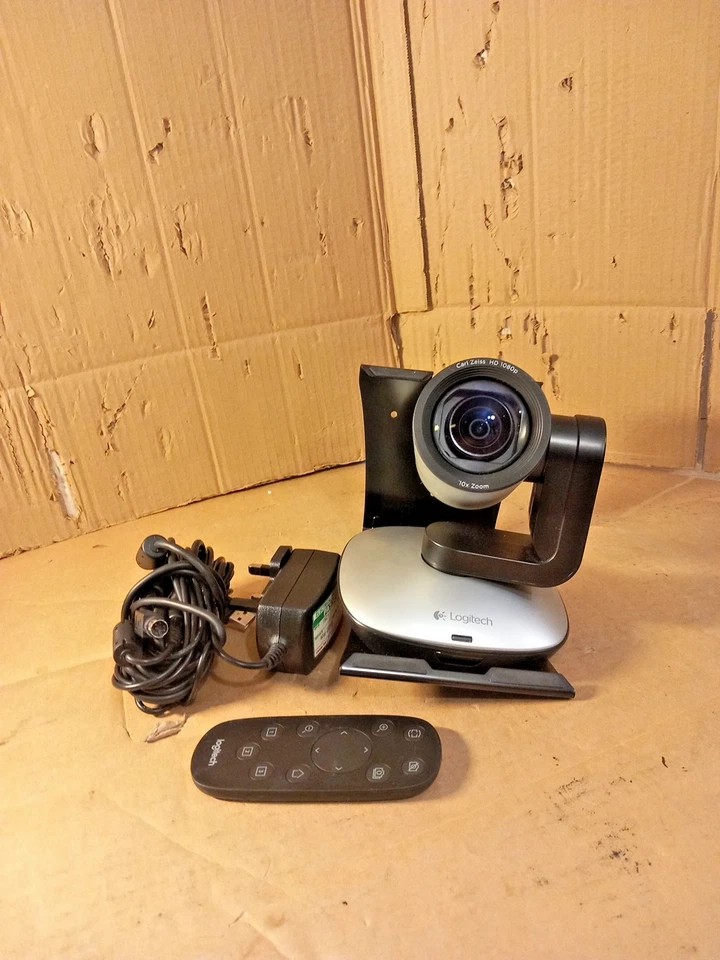 Logitech V-U0035 PTZ Pro Conference Camera 860-000481 Carl Zeiss + bits, READ - Image 1 of 4