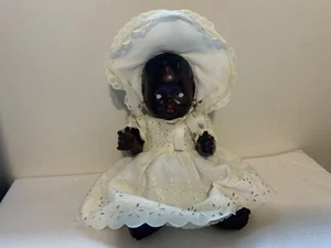  African American Doll Composition 12" Vintage - Bild 1 von 10