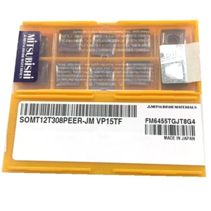 MITSUBISHI SOMT12T308PEER-JM VP15TF Carbide Inserts CNC⊕IK - Picture 1 of 4