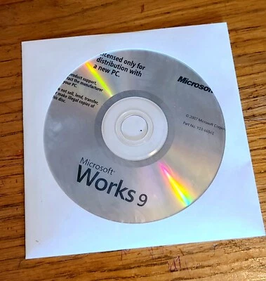 Microsoft Works 9  2007 - Image 1 of 2