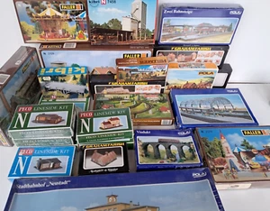 Boxed Unmade N Gauge Kit Buildings - Heljan Herpa Faller Pola READ Description - Picture 1 of 166