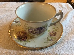 Edwardian Working Man's Empire Ware Teetasse & Untertassenpint c 1910 Handley Personal - Bild 1 von 12