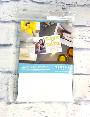 Ímãs para impressão Gartner Studios Save The Date anúncio de casamento 30 unidades - Imagem 1 de 2