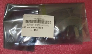 Fujitsu 4GB 1x4GB DDR3-1600 PC3L-12800R ECC RG Server RAM S26361-F3695-E614 - Picture 1 of 3