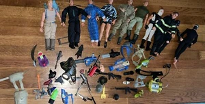 GI Joe, Star Wars, Power Team Lote de 10 Figuras 12" 1992-2001 LOTE Accesorios - Imagen 1 de 10