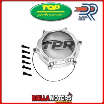 99CFAMT20 COPERCHIO FRIZIONE TRASPARENTE TOP TPR FACTORY MALAGUTI XTM POWER-UP 5 - Immagine 1 di 4