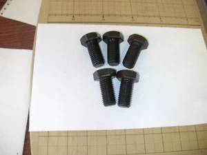 (QTY 5) Hex Head Cap Screw Bolt  3/4-10 x 1-1/2" Grade 8  - Picture 1 of 2