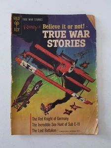 Comic Book - Gold Key Ripley's Believe It Or Not! True War Stories #1 1965 - Bild 1 von 5