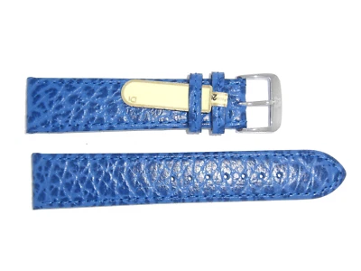 Correa de reloj "CAMELLO" modelo DI PIEL DE BECERRO GENUINA 20 mm M' AZUL Foto 1 de 3