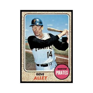 1968 Topps Gene Alley Pirates #53 - Picture 1 of 3