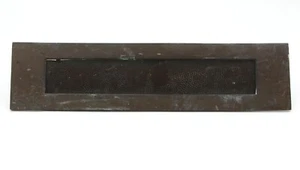 Ranura de correo de bronce martillado europea vintage - Imagen 1 de 5