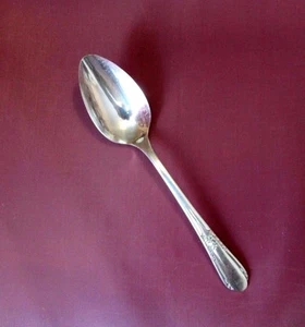 HAPPINESS - TEASPOON -Wm. A. Rogers Silverplate - Picture 1 of 2