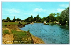 Postcard Abingdon Oxfordshire River Thames - Picture 1 of 2