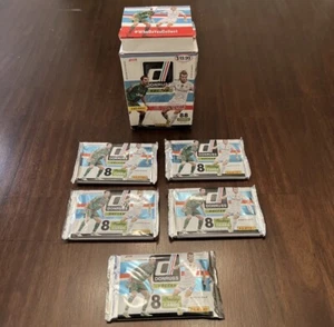 Lot Of 5 Brand New Donruss Soccer trading card pack from 2016 - Picture 1 of 5