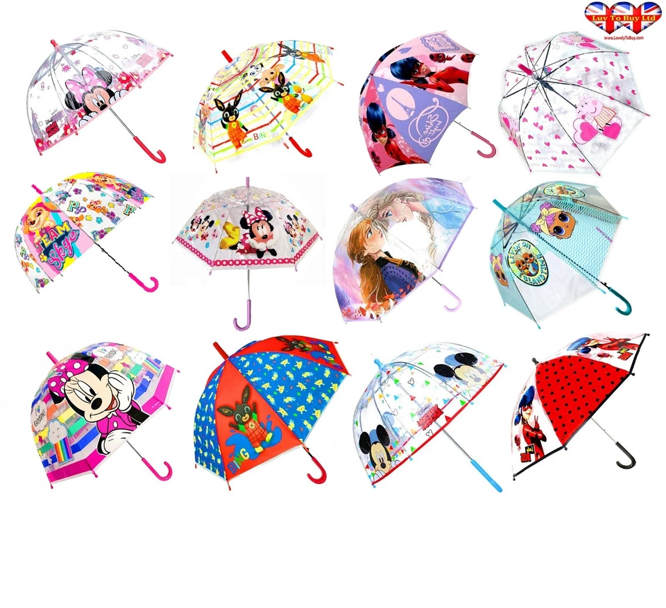   Paraguas, Paraguas para niños, Paraguas para niños, Paraguas para niñas, Licencia oficial  Foto 1 de 1