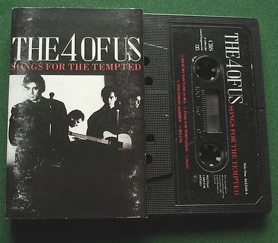 The 4 Of Us Songs For The Tempted inc Fool For Temptation + Cassette Tape TESTED - Image 1 of 3
