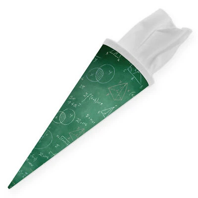 itenga Geschwister Schultüte 35cm Formeln kleine Zuckertüte f. Schüler Studenten