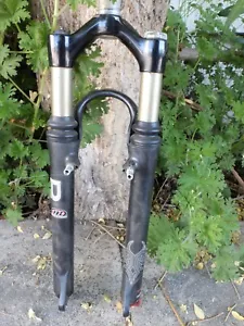 Manitou Black fork 80/100mm travel, 7" steering tube lenght - Picture 1 of 9